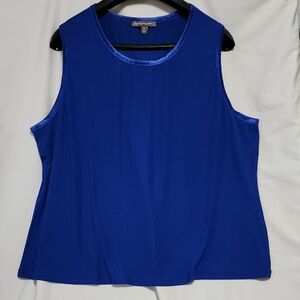 Kate & Mallory Vibrant Blue Tank Top